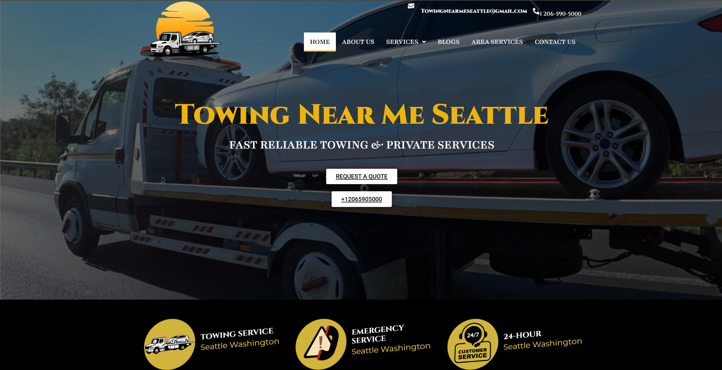 Towing Near Me Seattle — Website Development & SEO